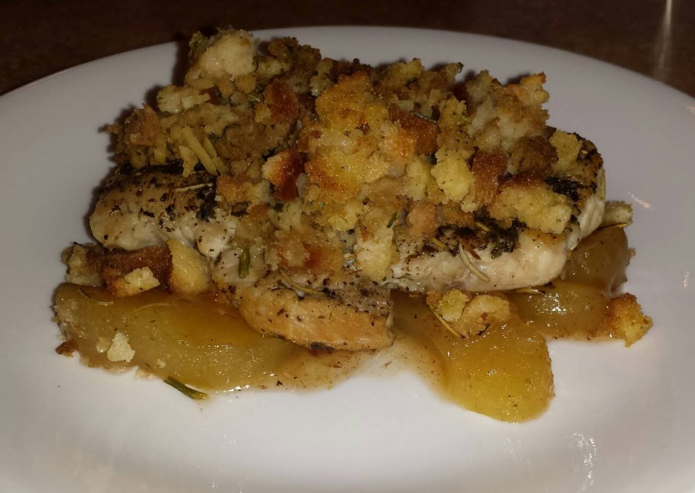 Smothered Pork & Apples