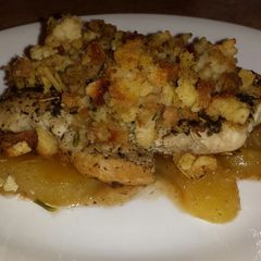 Smothered Pork & Apples A picture of Smothered Pork & Apples.