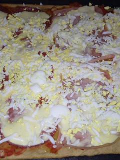 Una foto de Pizza Integral Casera
