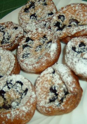 A picture of Blueberry Far Bretons.