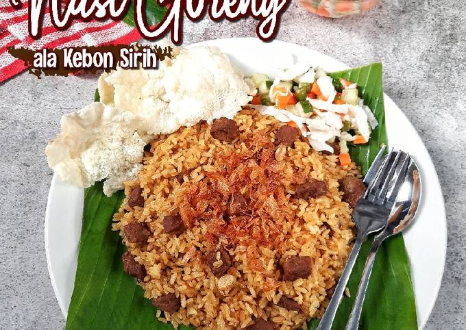 Resep Nasi Goreng ala Kebon Sirih oleh Ibu Malka - Cookpad