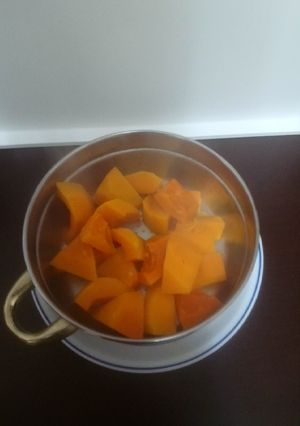 Una foto de Calabaza al vapor