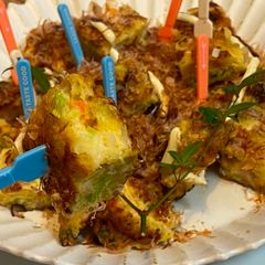 A picture of Japanese Street Food Takoyaki.