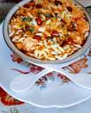 Tasty crispy puffed rice chatpata snack