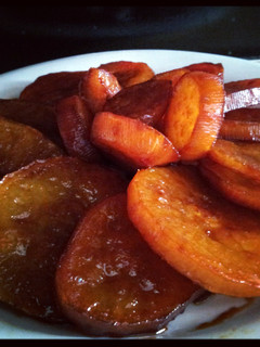 A picture of AMIEs KAMOTE QUE (sweet potato fritters).