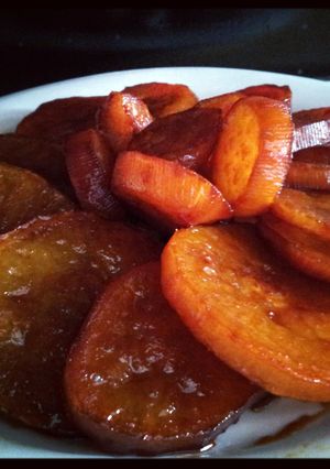 A picture of AMIEs KAMOTE QUE (sweet potato fritters).
