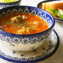 A picture of Healthy Chicken & Tomato Soup.