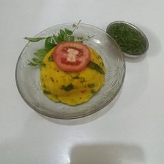 A picture of Rava upma.