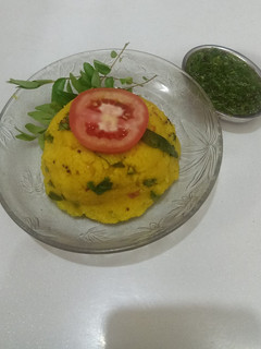 A picture of Rava upma.