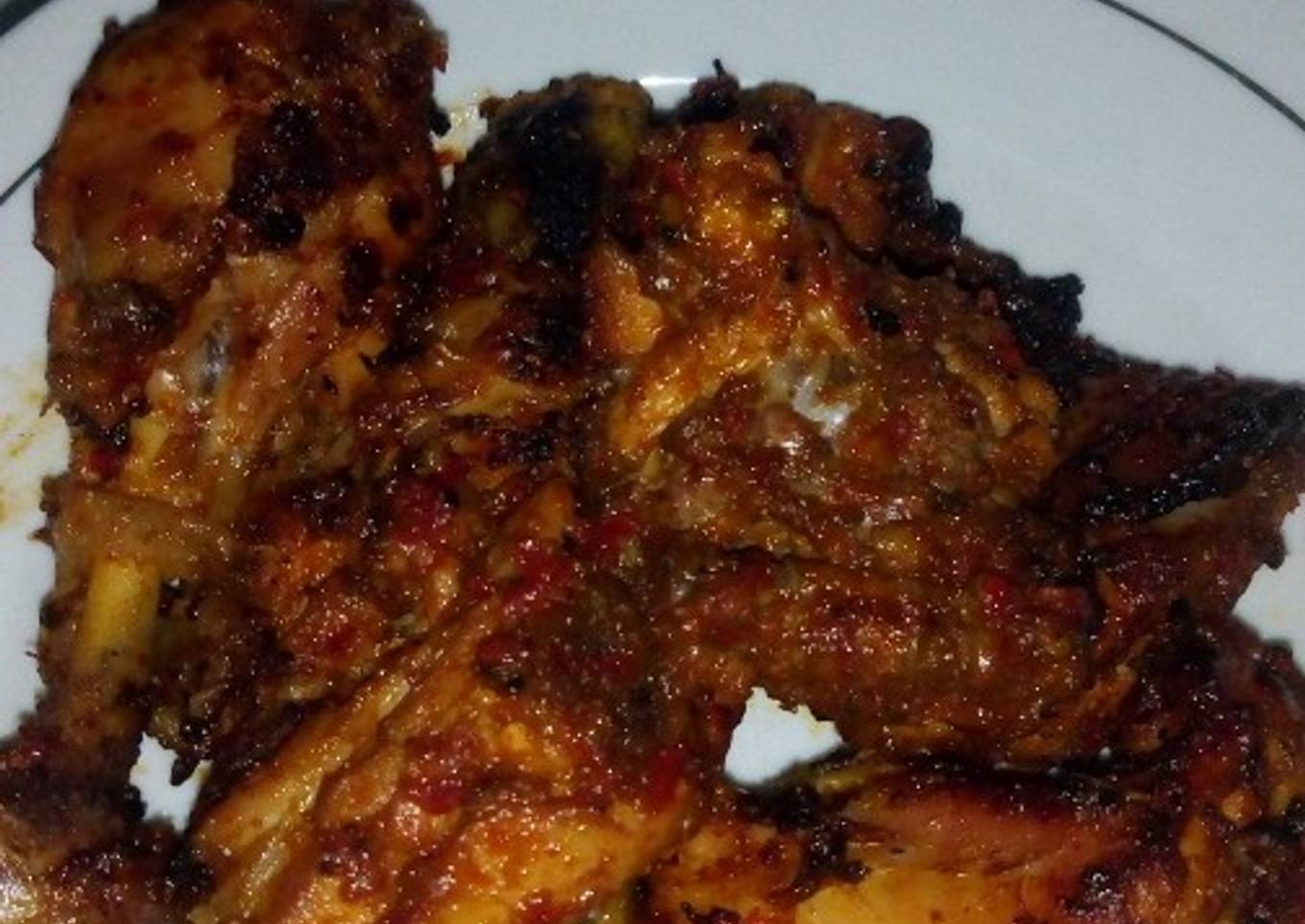 Ayam bakar "dirumah aja"