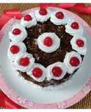 Black forest ice cream cake