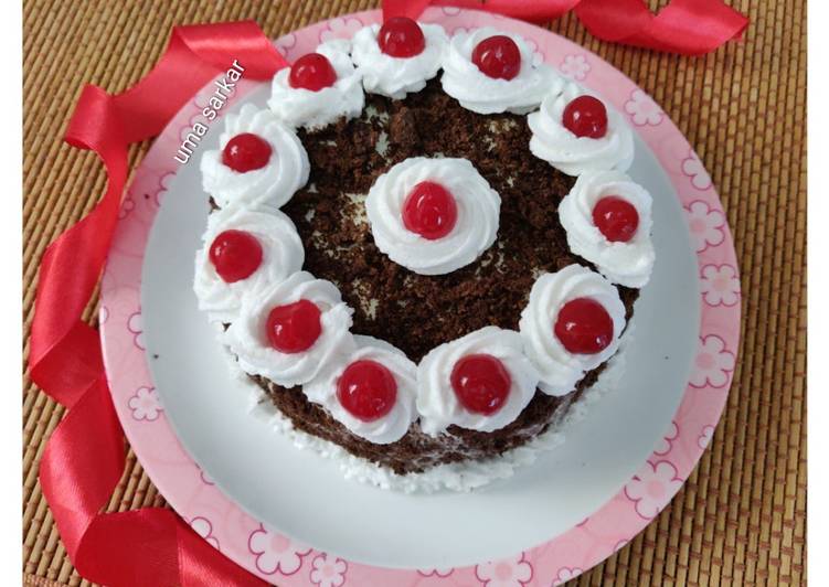 Step-by-Step Guide to Make Any-night-of-the-week Black forest ice cream cake