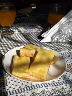 Una foto de Fainá de queso 😋