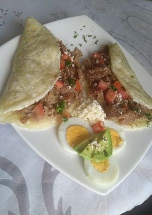 Una foto de Tortillas de yuca