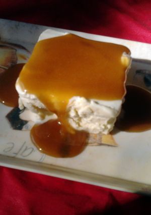A picture of Ladybirds ButterScotch Sauce ..