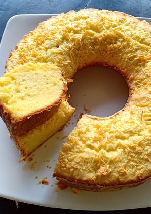 Foto resep Butter Cake Keju (empuk & lembut)