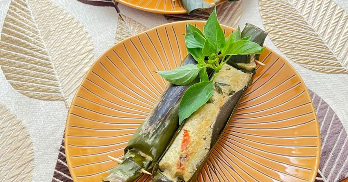 Nasi Bakar Teri Kemangi (Mpasi 8m+)