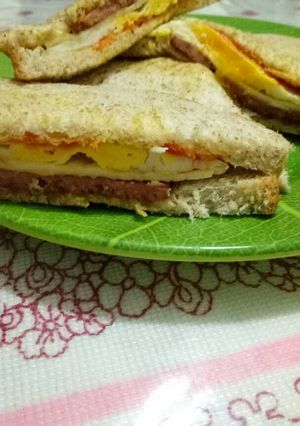 Foto resep Simple Sandwich for Breakfast