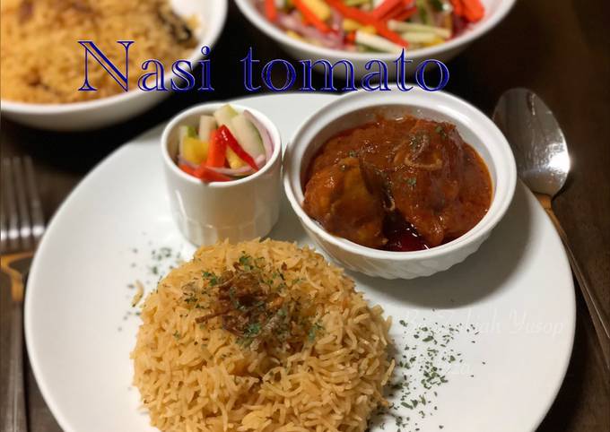 Resep Nasi tomato, Bisa Manjain Lidah