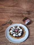 329.Pizza Roti Tawar Choco Hazelnut