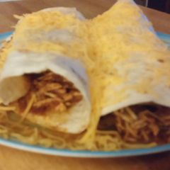 A picture of E-Z Crock Pot Chicken Tacos.