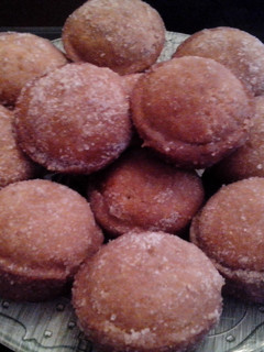 A picture of Apple Cider Donut Muffins.