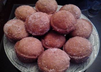 Easy Cooking Recipe Apple Cider Donut Muffins Yummy Easy Cooking Recipe Apple Cider Donut Muffins Yummy
