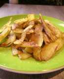 Curry and Cinnamon Flavored Sautéed Parsnip