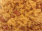 A picture of red beans and rice