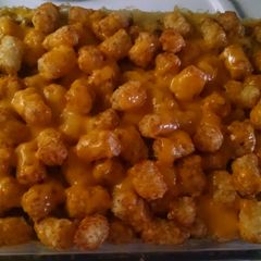 A picture of Tater Tot Casserole.
