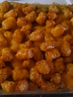 A picture of Tater Tot Casserole.