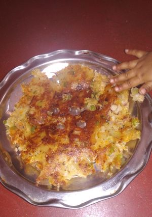 A picture of Akki rotti.