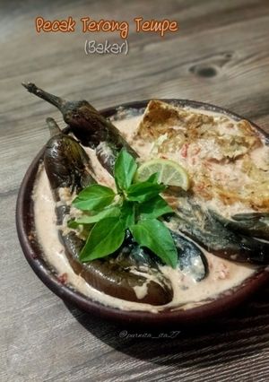 Foto resep Pecak Terong Tempe (Bakar)