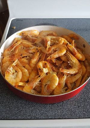 Una foto de Camarones veracruzanos
