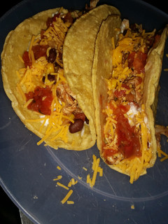 A picture of Chicken Tacos.