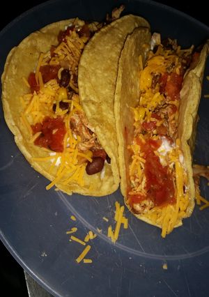 A picture of Chicken Tacos.