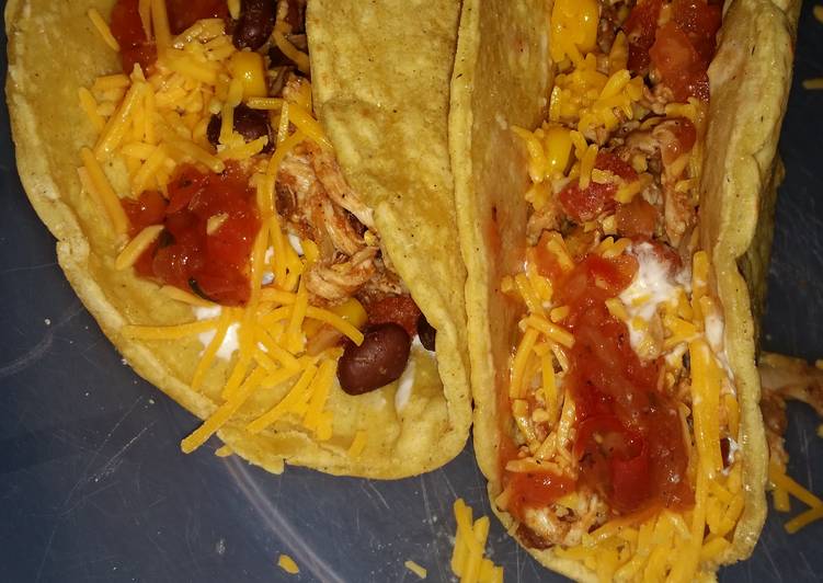 Steps to Prepare Quick Chicken Tacos