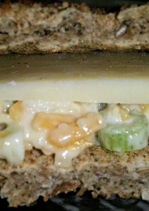 A picture of Sig's Tasty, Treble Decker Sandwich.