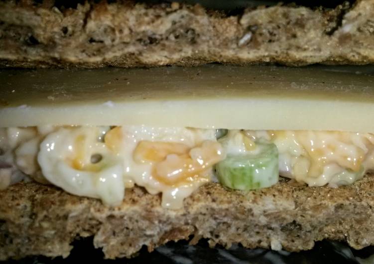 Recipe of Super Quick Homemade Sig’s Tasty, Treble Decker Sandwich