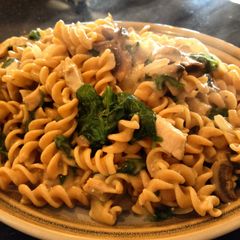 A picture of Pork Stroganoff Pasta.