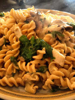 A picture of Pork Stroganoff Pasta.