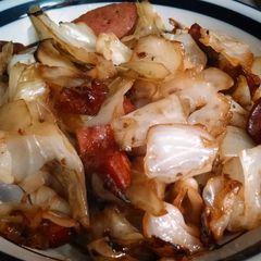 A picture of Sweet and spicy cabbage dish.