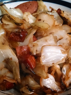 A picture of Sweet and spicy cabbage dish.