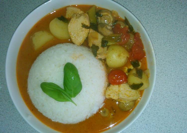 Easiest Way to Make Recipe of Thai panang curry