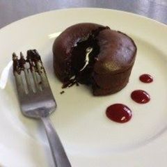 A picture of Molten Chocolate Cake.