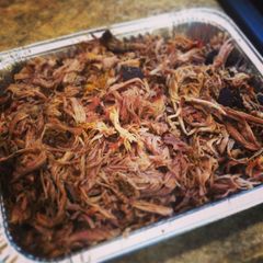 A picture of Tender Pulled Pork.