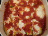 Light zucchini parmiggiana