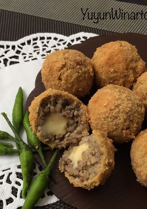 Foto resep Beef n Cheese Bitterballen Keto