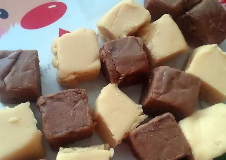 Simple Way to Make Quick Vickys Chocolate / Maple Vanilla Fudge, Gluten, Dairy, Egg &amp; Soy-Free