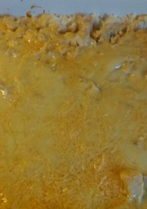 A picture of Chicken n rice casserole.
